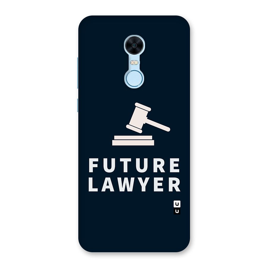 Future Lawyer Back Case for Redmi Note 5