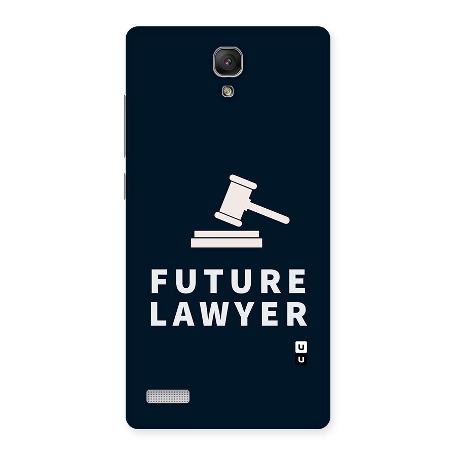 Future Lawyer Back Case for Redmi Note Prime
