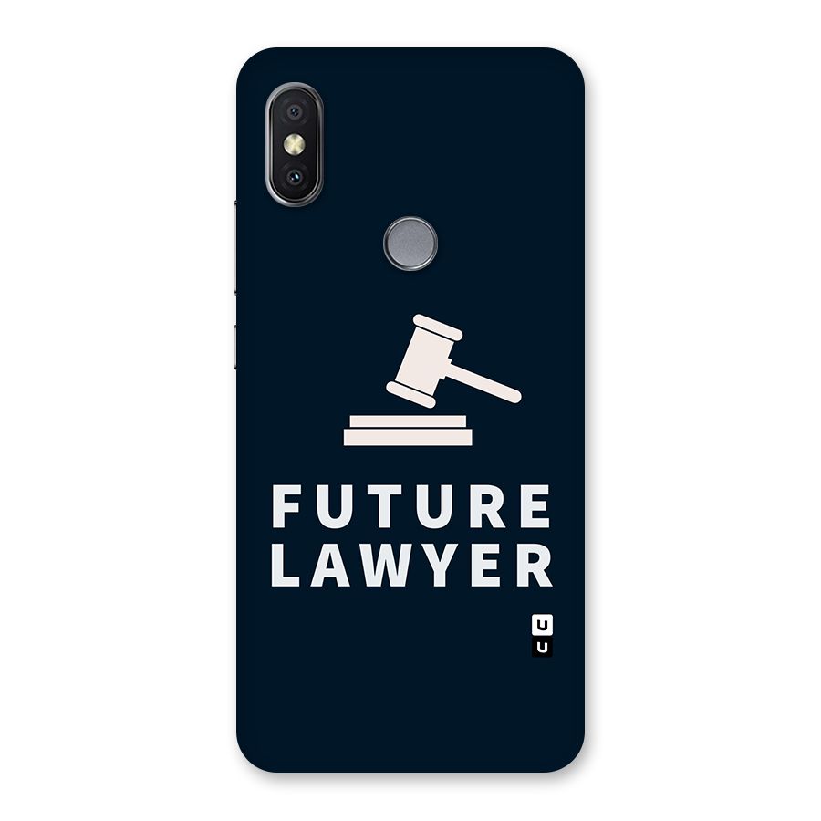 Future Lawyer Back Case for Redmi Y2