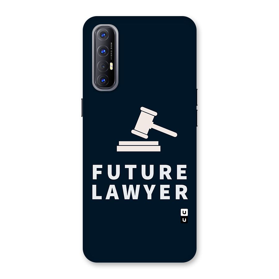 Future Lawyer Back Case for Reno3 Pro