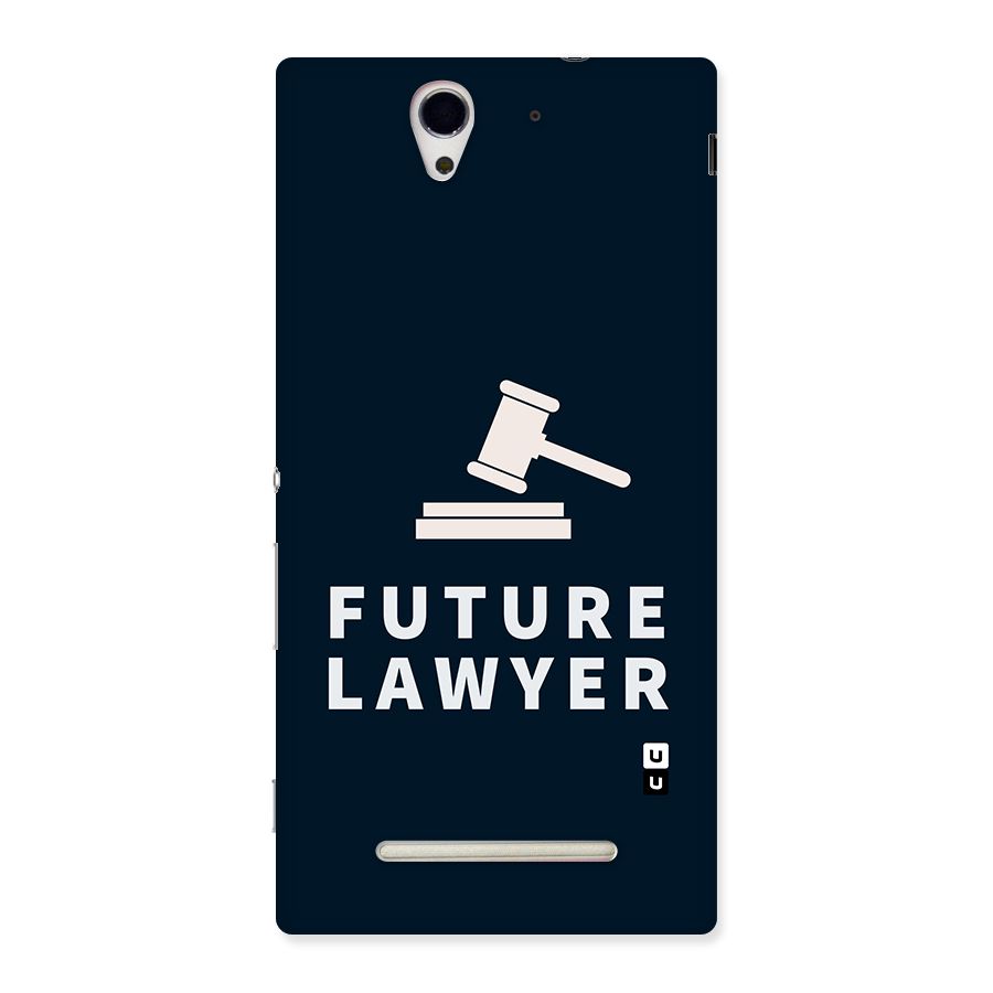 Future Lawyer Back Case for Sony Xperia C3