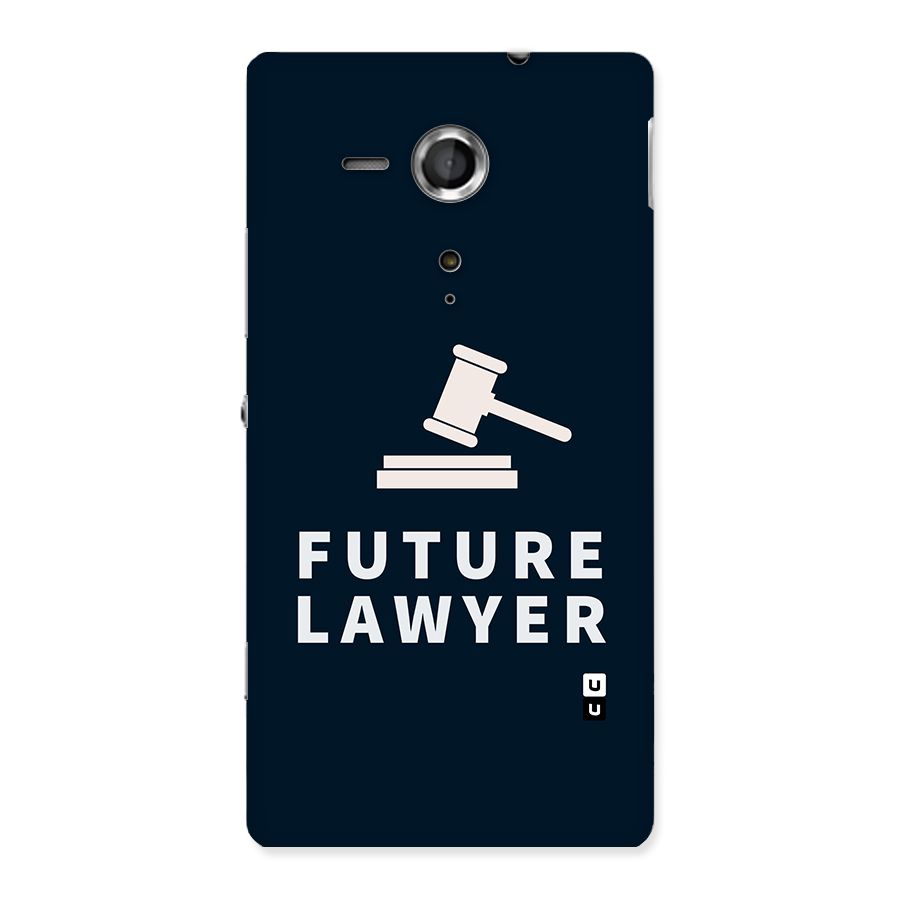 Future Lawyer Back Case for Sony Xperia SP