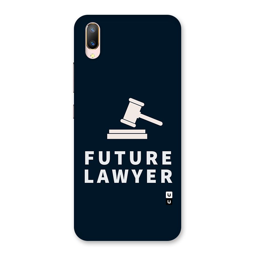 Future Lawyer Back Case for Vivo V11 Pro