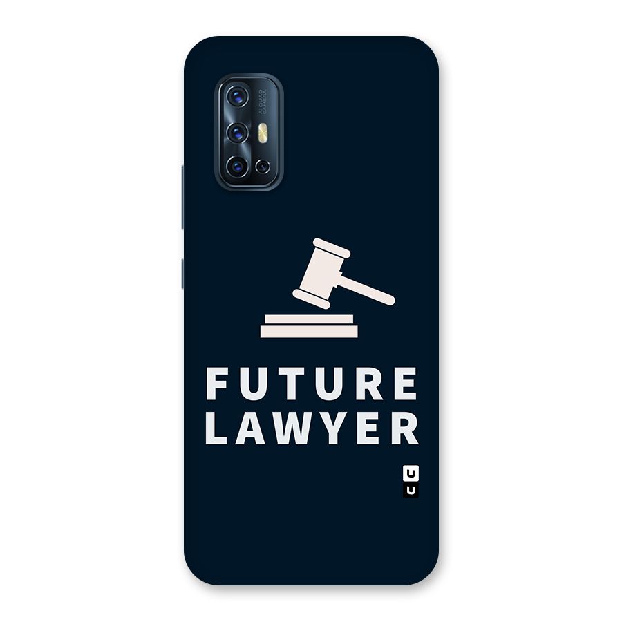 Future Lawyer Back Case for Vivo V17