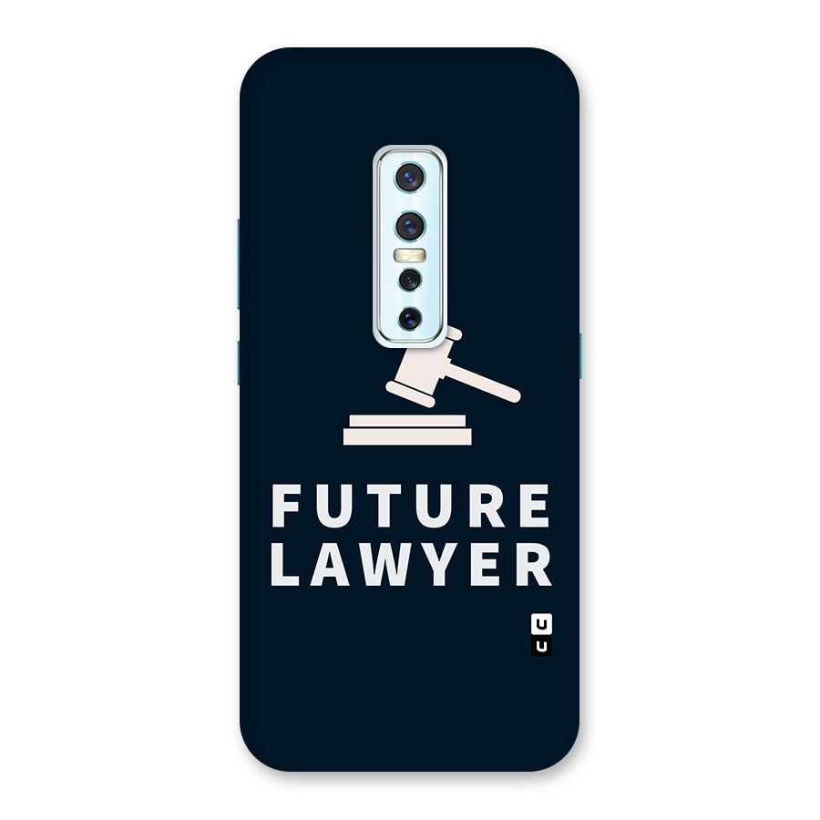 Future Lawyer Back Case for Vivo V17 Pro