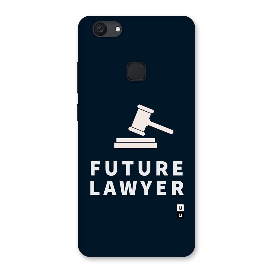 Future Lawyer Back Case for Vivo V7 Plus