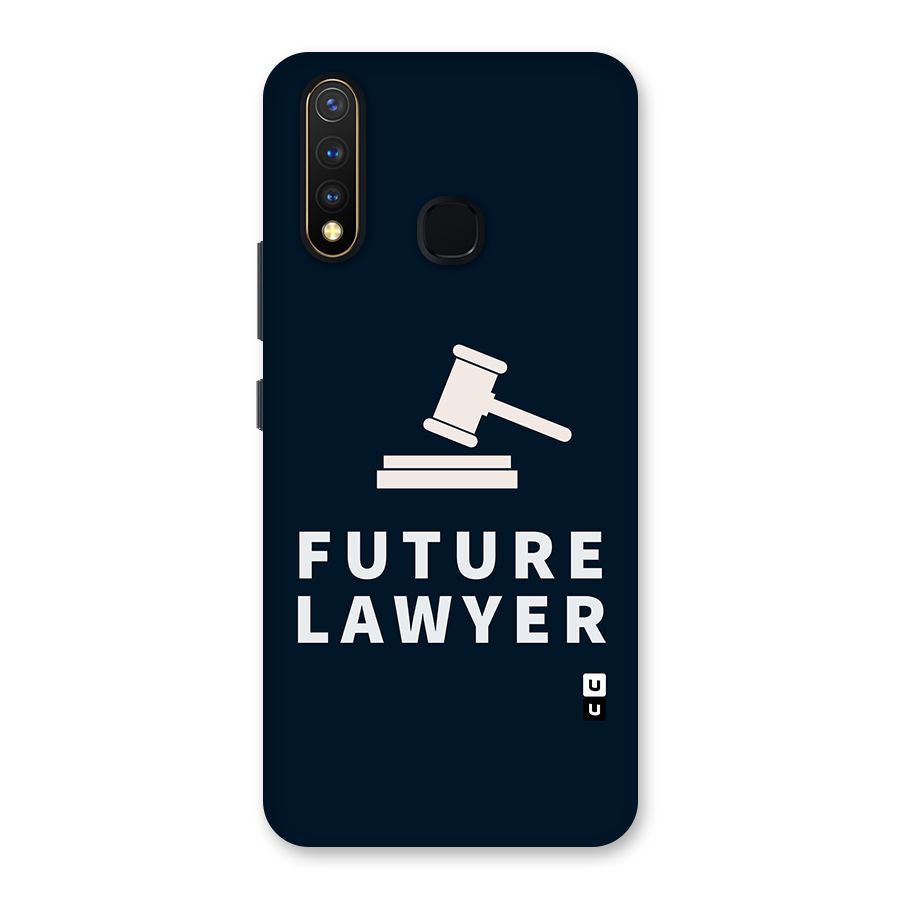 Future Lawyer Back Case for Vivo Y19