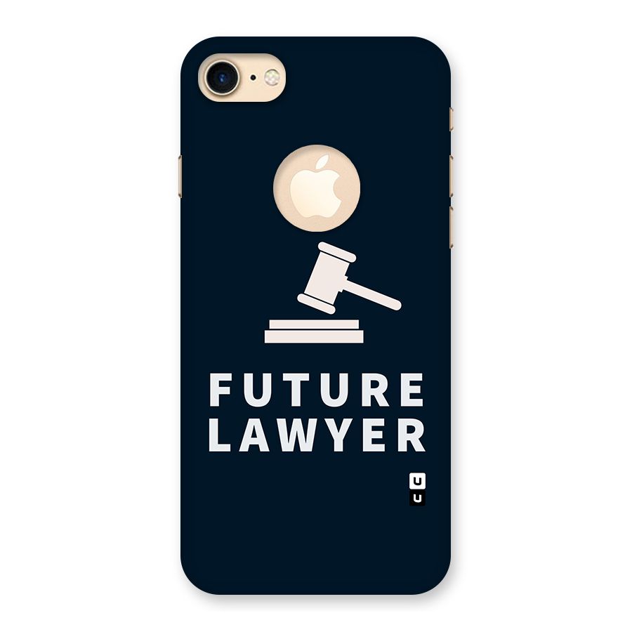 Future Lawyer Back Case for iPhone 7 Logo Cut