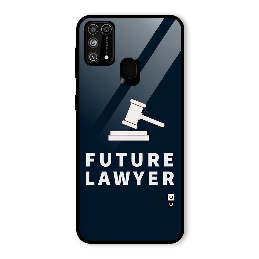 Future Lawyer Glass Back Case for Galaxy F41
