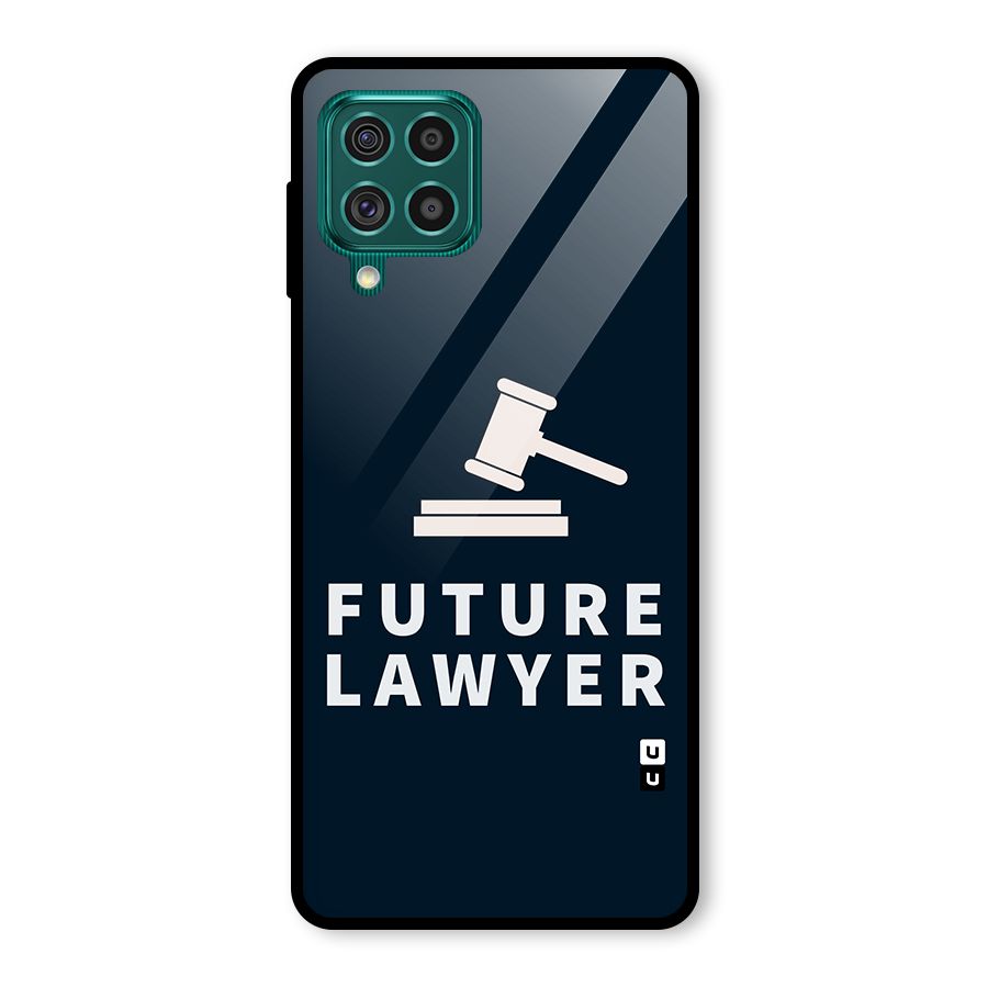 Future Lawyer Glass Back Case for Galaxy F62