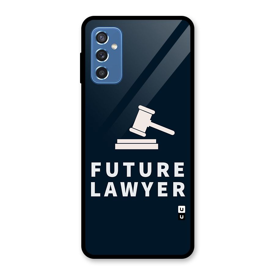 Future Lawyer Glass Back Case for Galaxy M52 5G