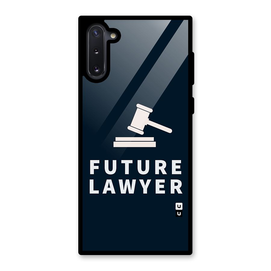 Future Lawyer Glass Back Case for Galaxy Note 10