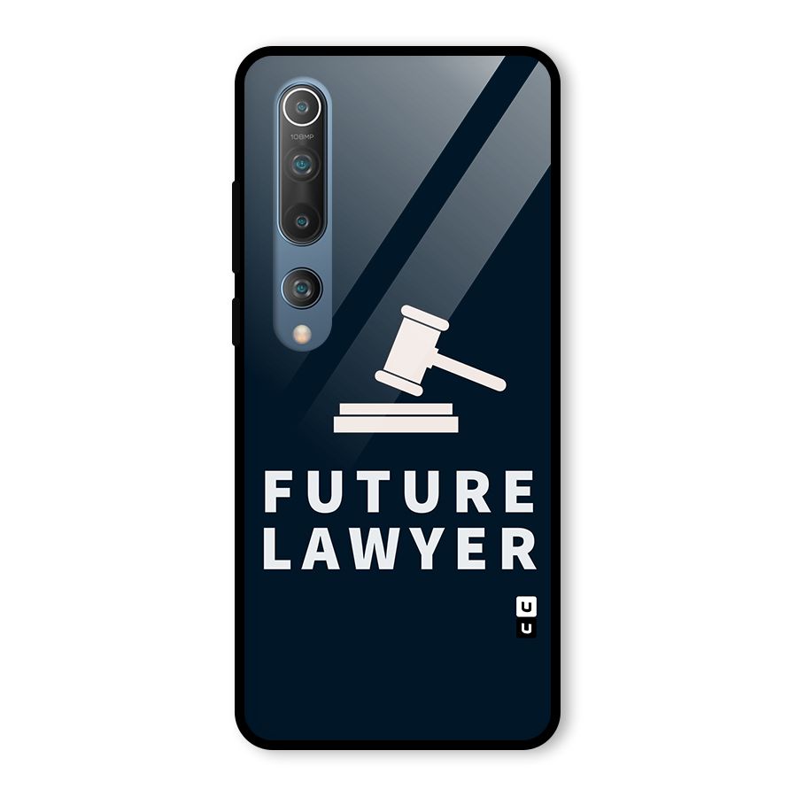 Future Lawyer Glass Back Case for Mi 10