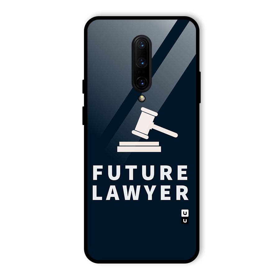 Future Lawyer Glass Back Case for OnePlus 7 Pro