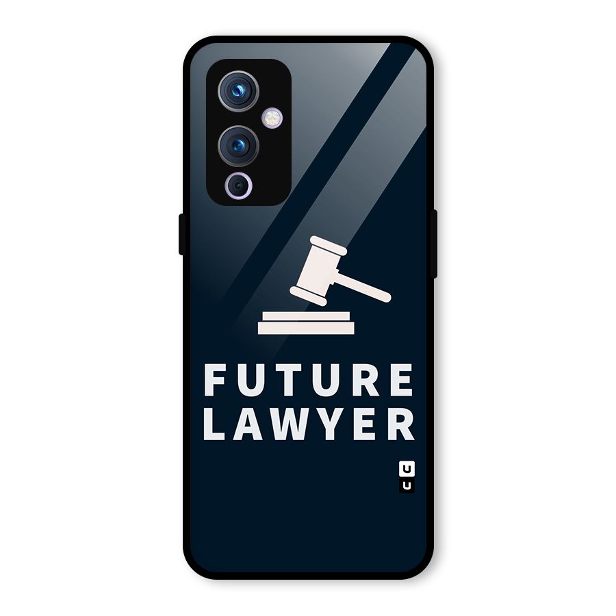 Future Lawyer Glass Back Case for OnePlus 9