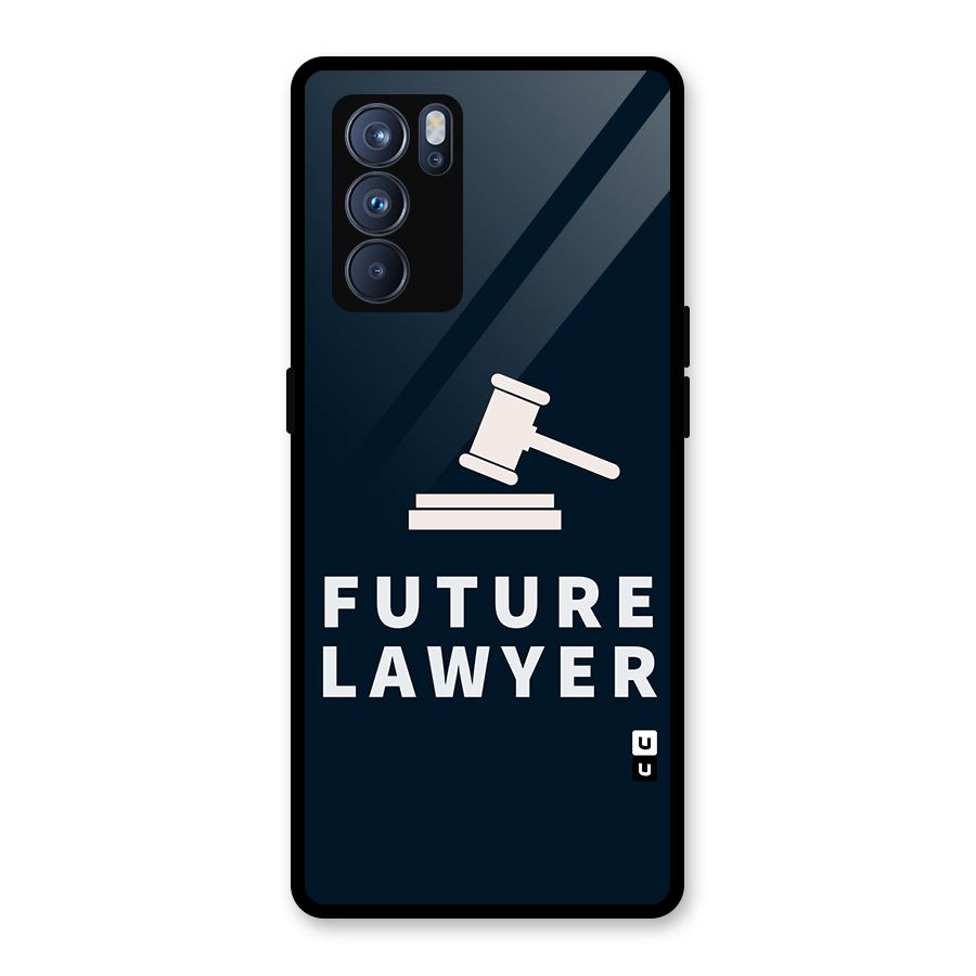 Future Lawyer Glass Back Case for Oppo Reno6 Pro 5G