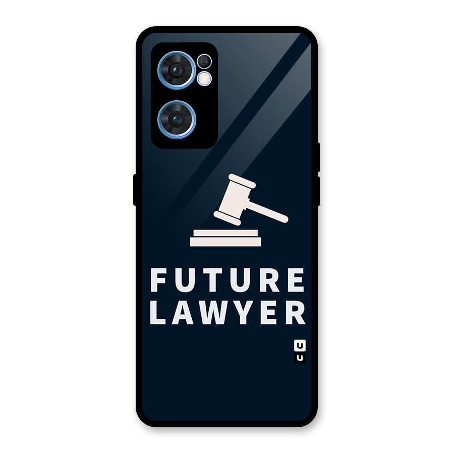 Future Lawyer Glass Back Case for Oppo Reno7 5G