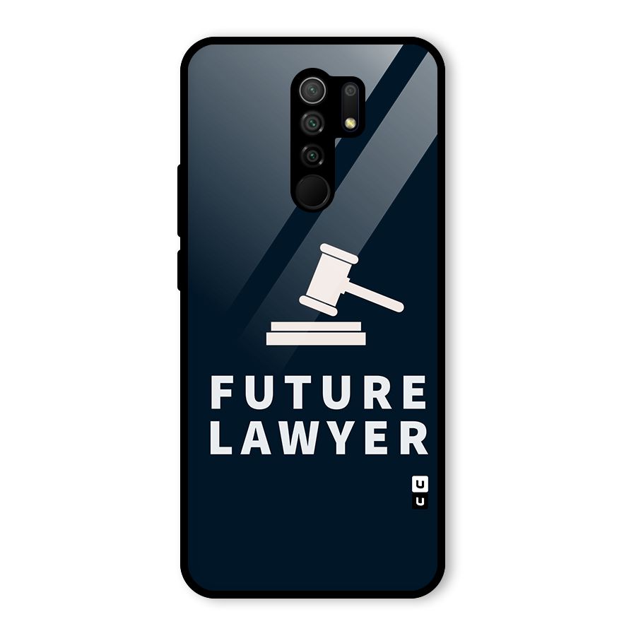 Future Lawyer Glass Back Case for Poco M2
