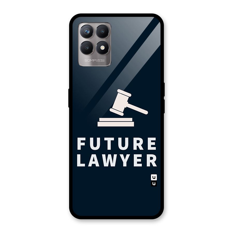 Future Lawyer Glass Back Case for Realme Narzo 50