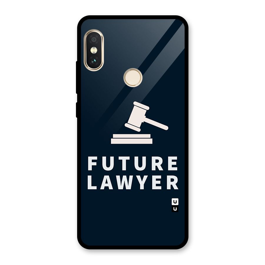 Future Lawyer Glass Back Case for Redmi Note 5 Pro