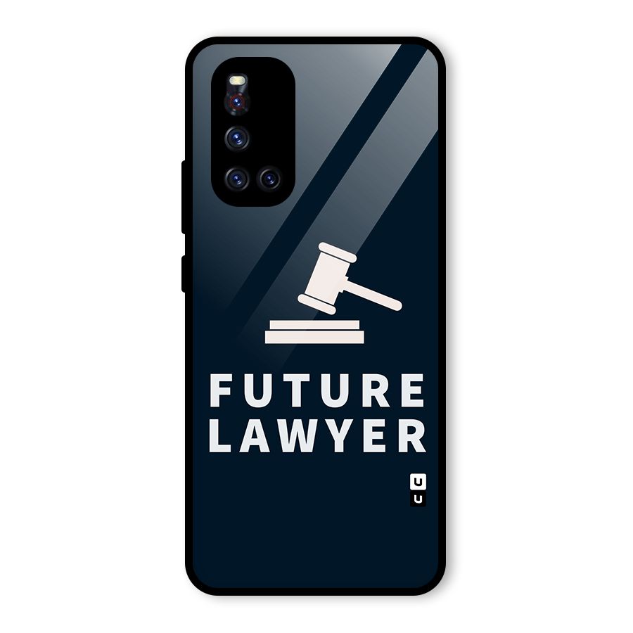 Future Lawyer Glass Back Case for Vivo V19