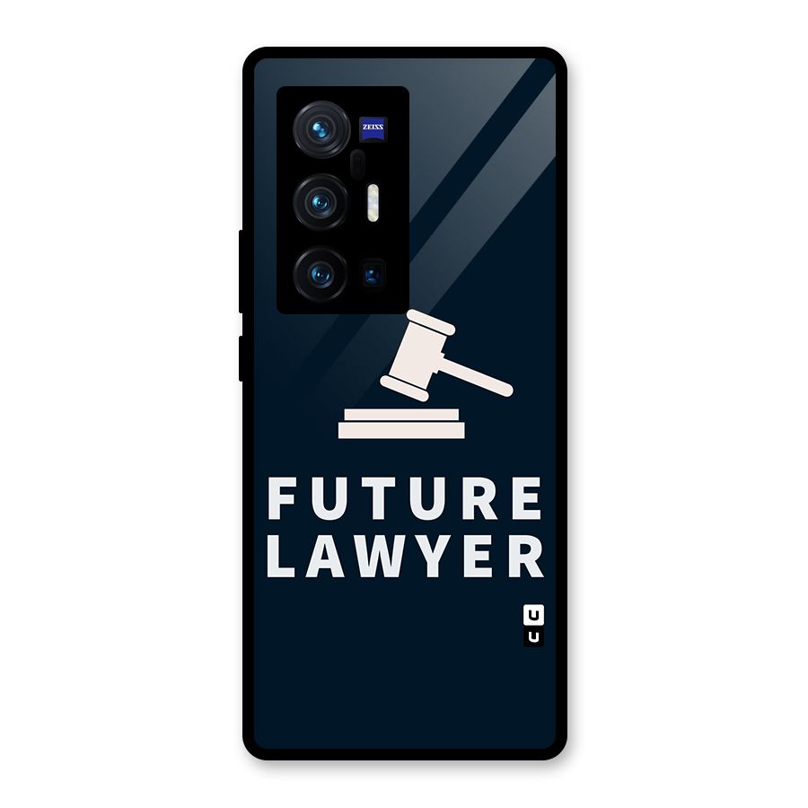 Future Lawyer Glass Back Case for Vivo X70 Pro Plus