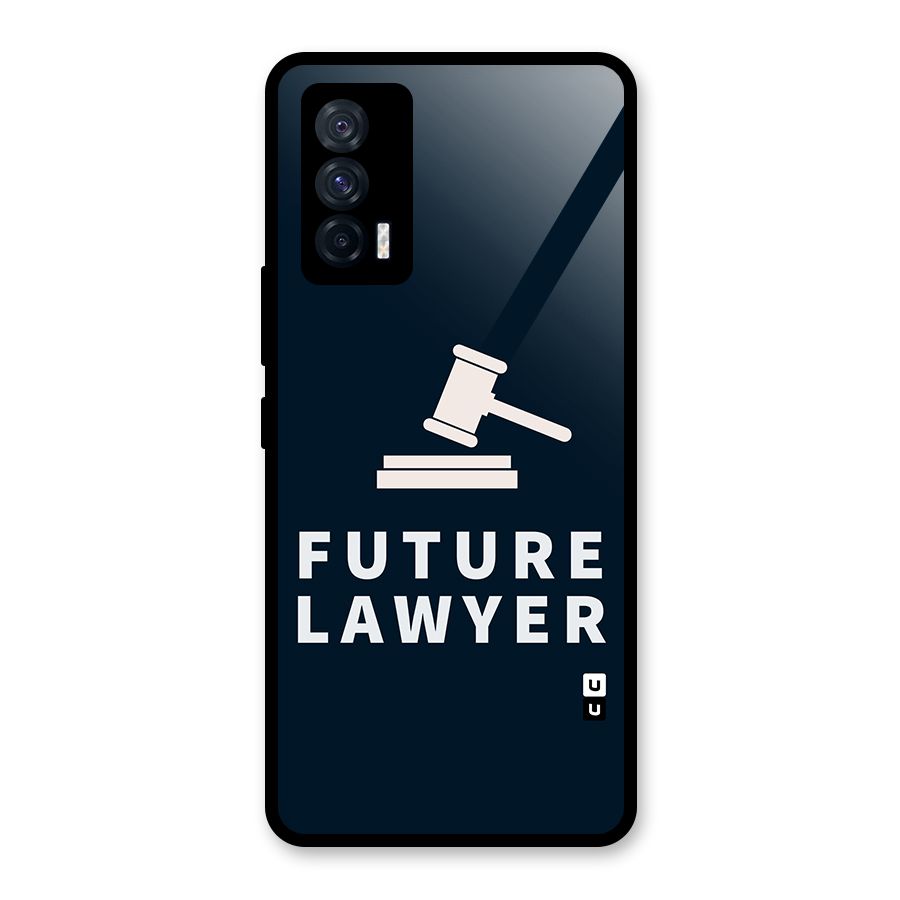 Future Lawyer Glass Back Case for Vivo iQOO 7 5G