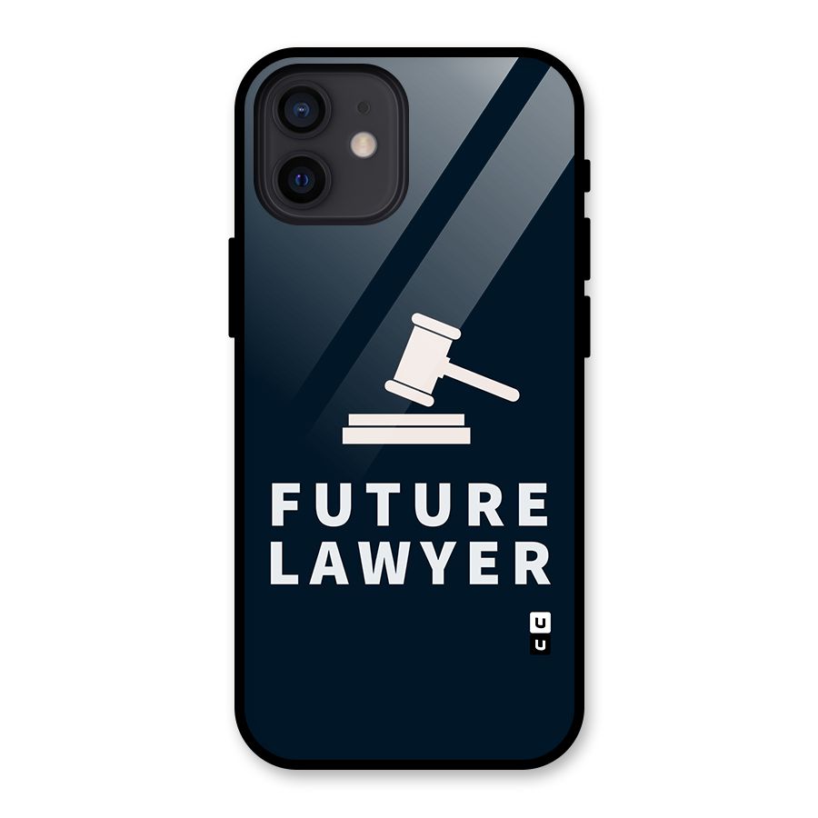 Future Lawyer Glass Back Case for iPhone 12