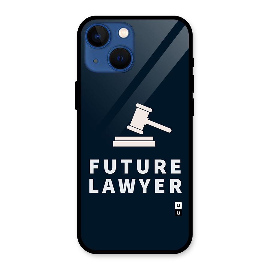 Future Lawyer Glass Back Case for iPhone 13 Mini
