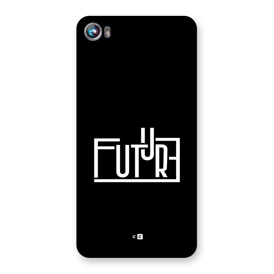 Future Type Back Case for Canvas Fire 4 (A107)