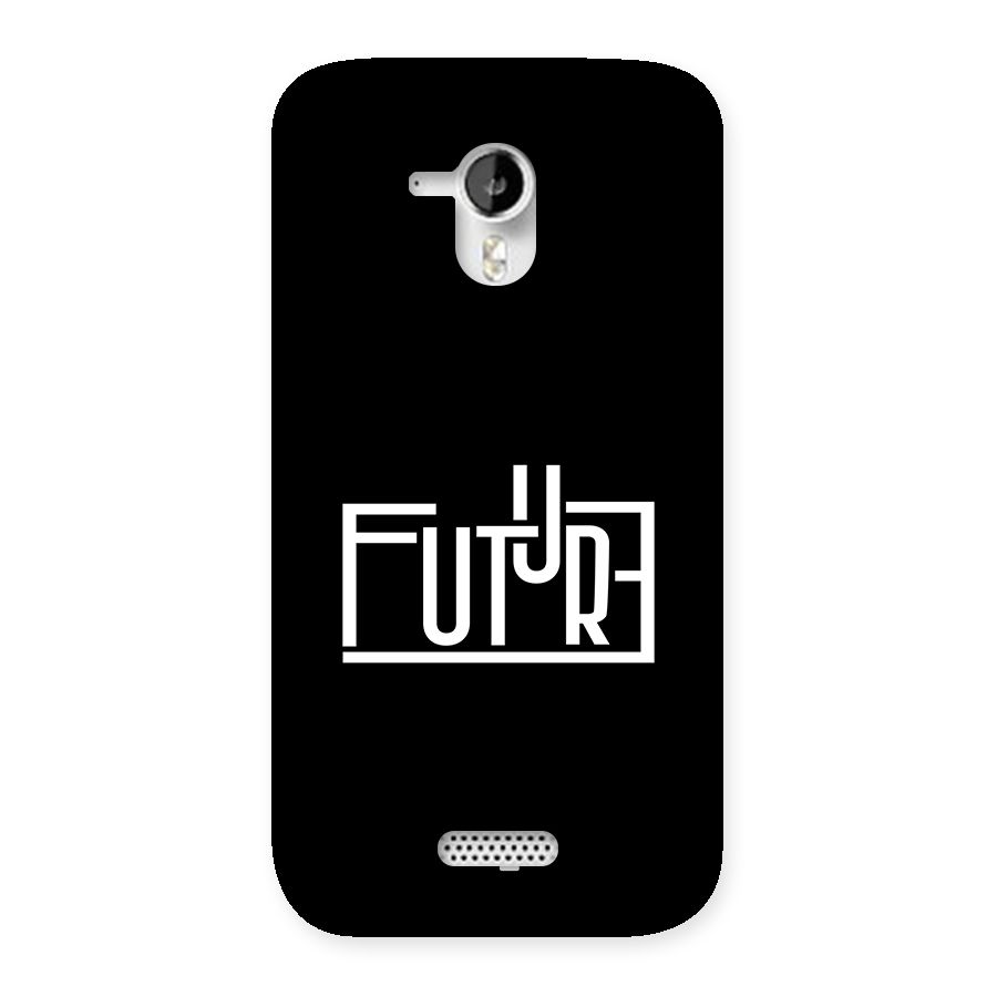 Future Type Back Case for Canvas HD A116