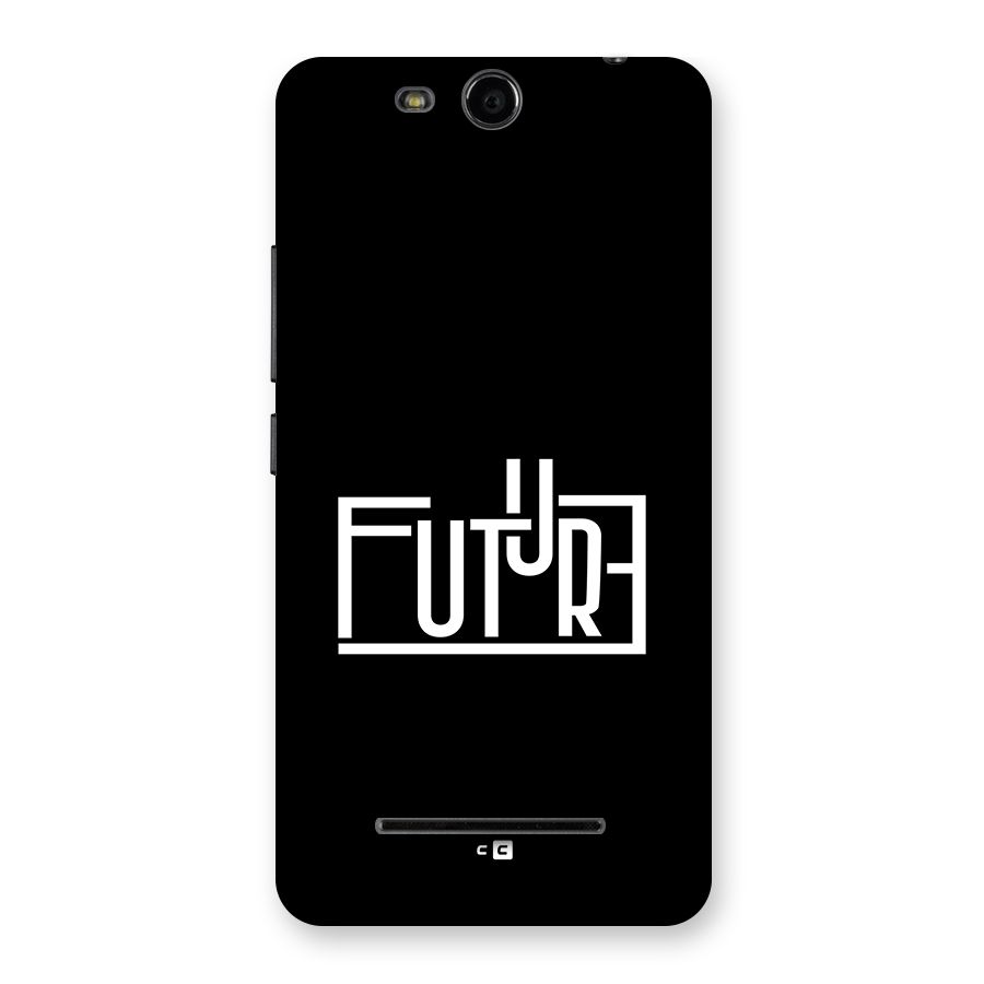 Future Type Back Case for Canvas Juice 3 Q392