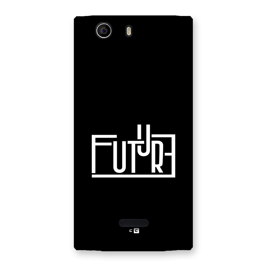 Future Type Back Case for Canvas Nitro 2 E311