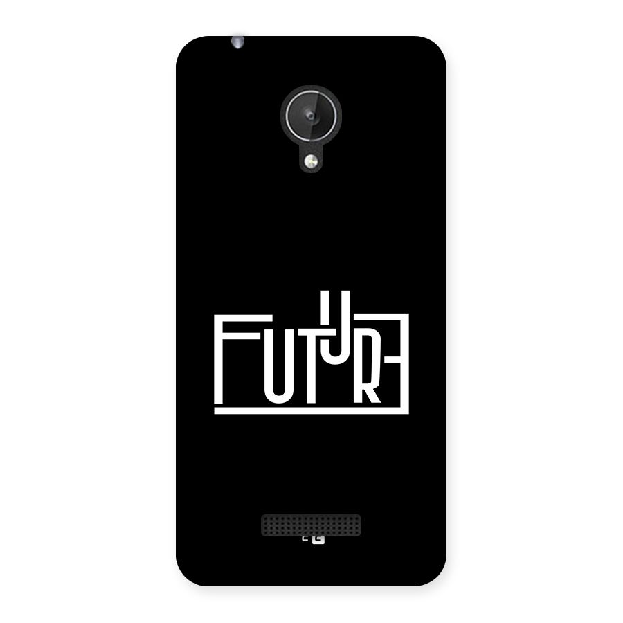 Future Type Back Case for Canvas Spark Q380