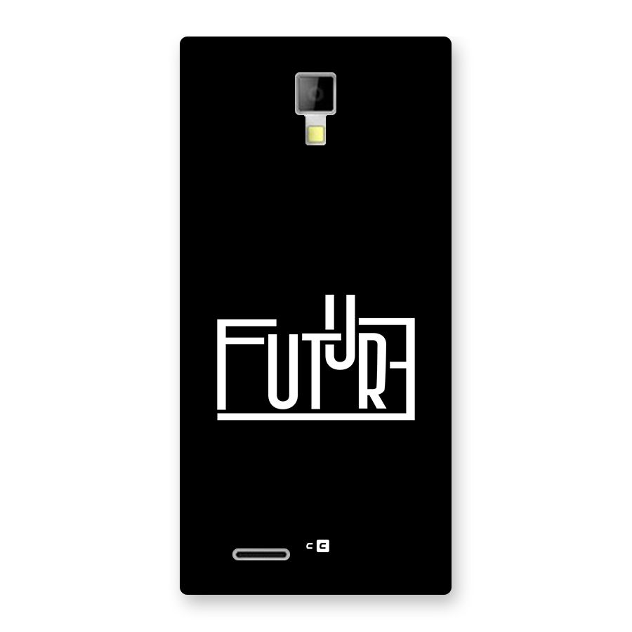 Future Type Back Case for Canvas Xpress A99