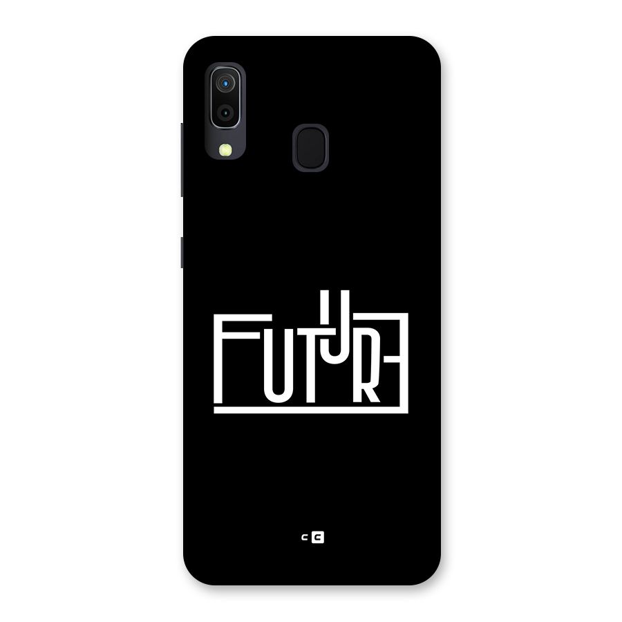 Future Type Back Case for Galaxy A20