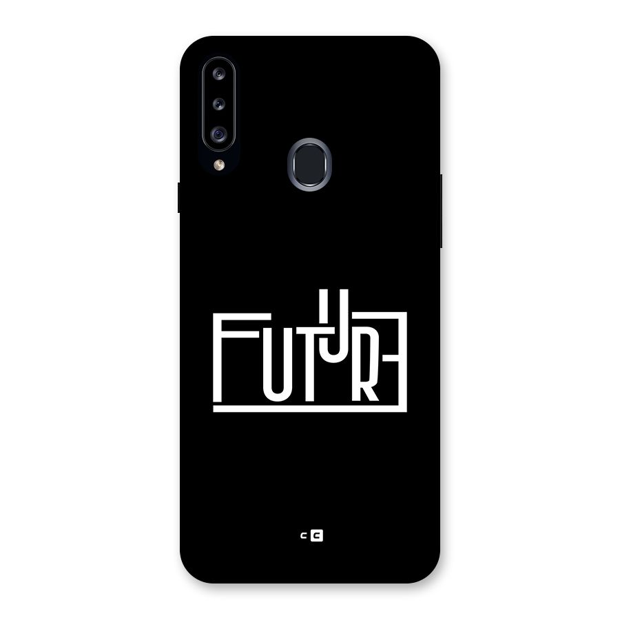 Future Type Back Case for Galaxy A20s