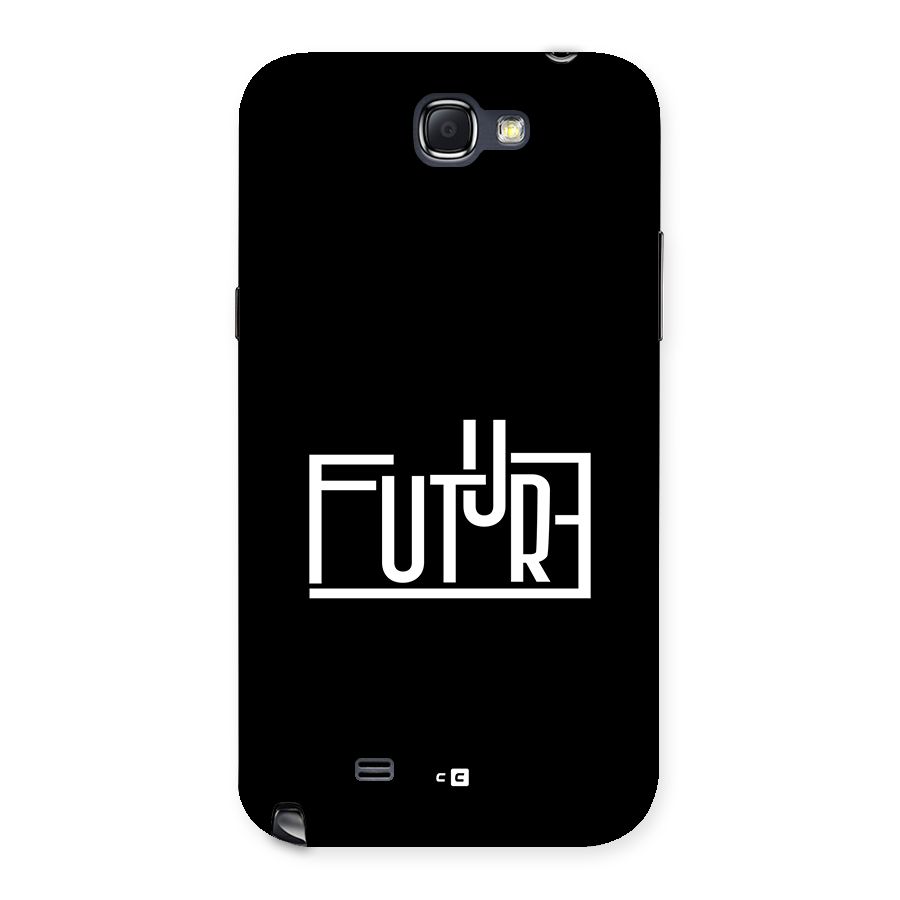 Future Type Back Case for Galaxy Note 2
