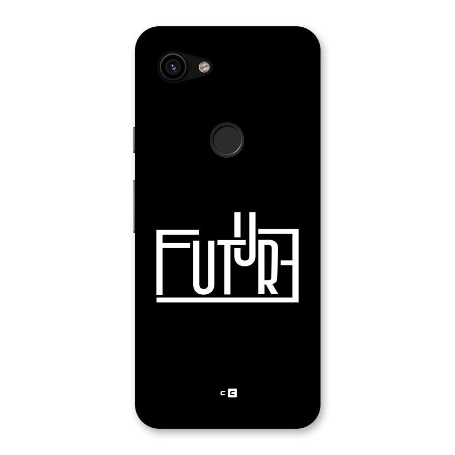 Future Type Back Case for Google Pixel 3a