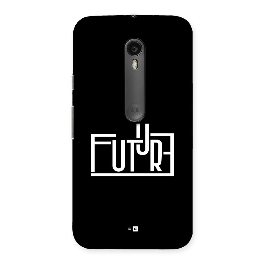 Future Type Back Case for Moto G3