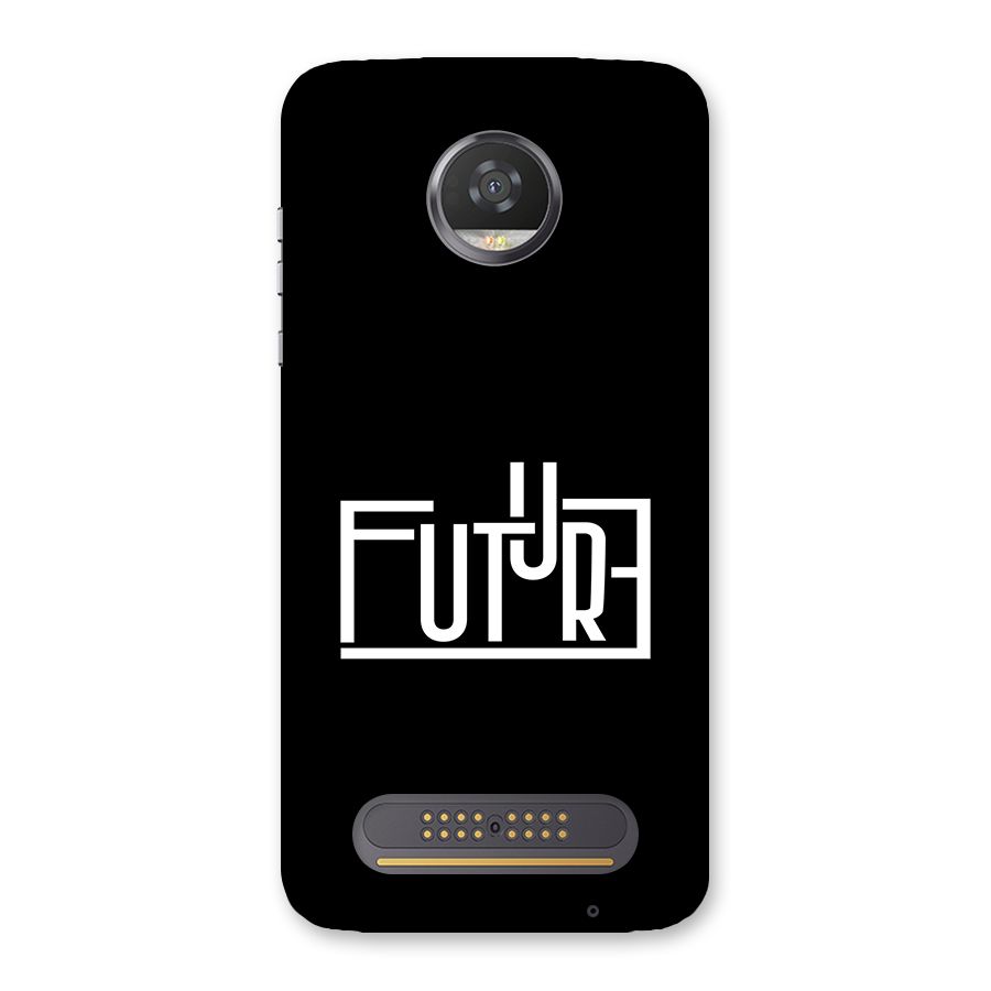 Future Type Back Case for Moto Z2 Play