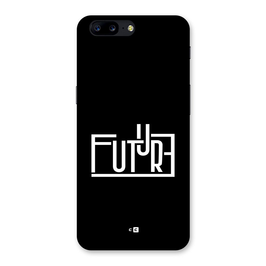 Future Type Back Case for OnePlus 5