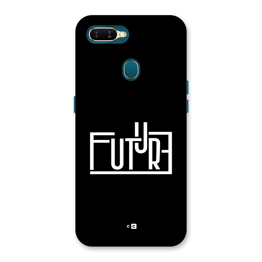 Future Type Back Case for Oppo A12