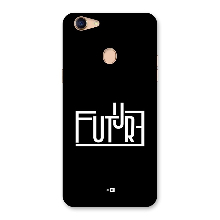 Future Type Back Case for Oppo F5
