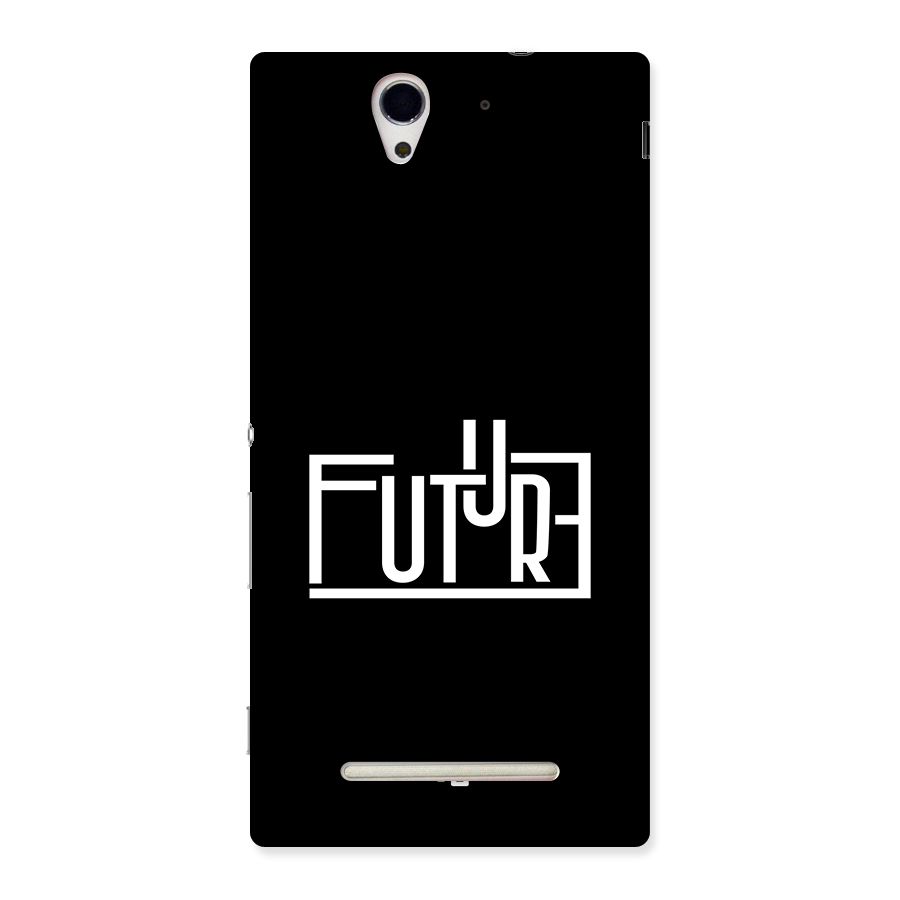 Future Type Back Case for Xperia C3