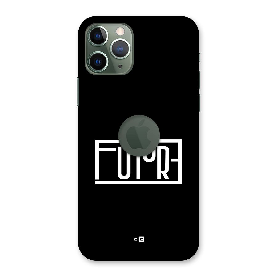 Future Type Back Case for iPhone 11 Pro Logo Cut