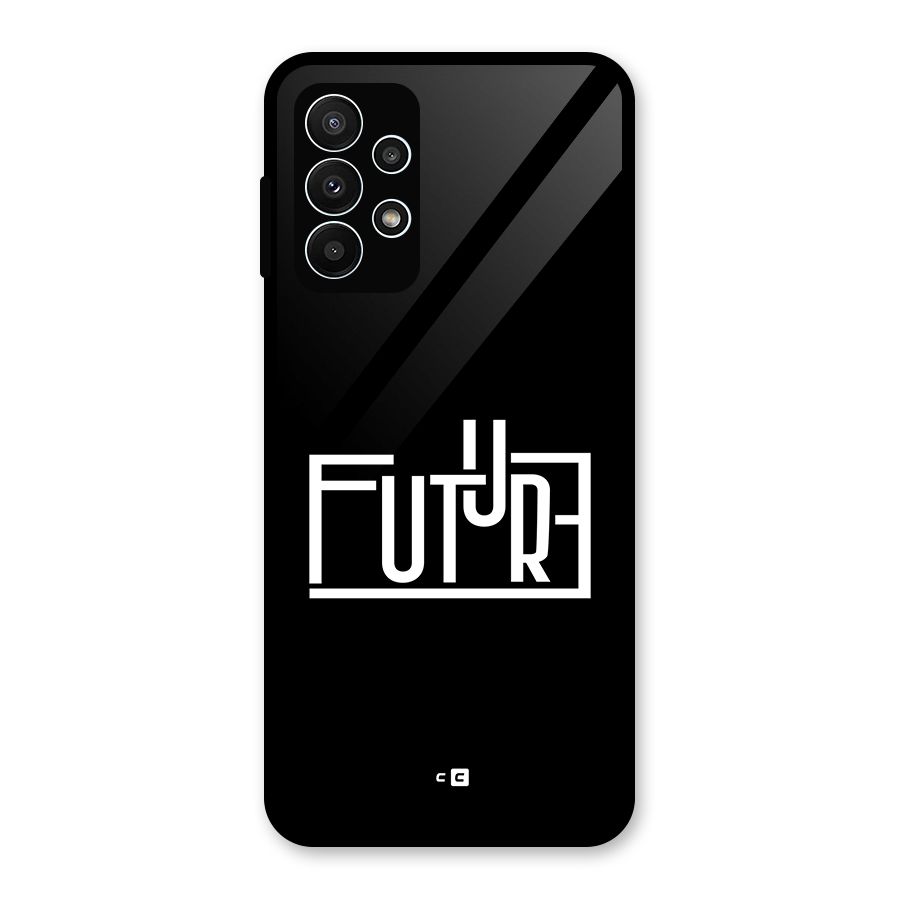 Future Type Glass Back Case for Galaxy A23