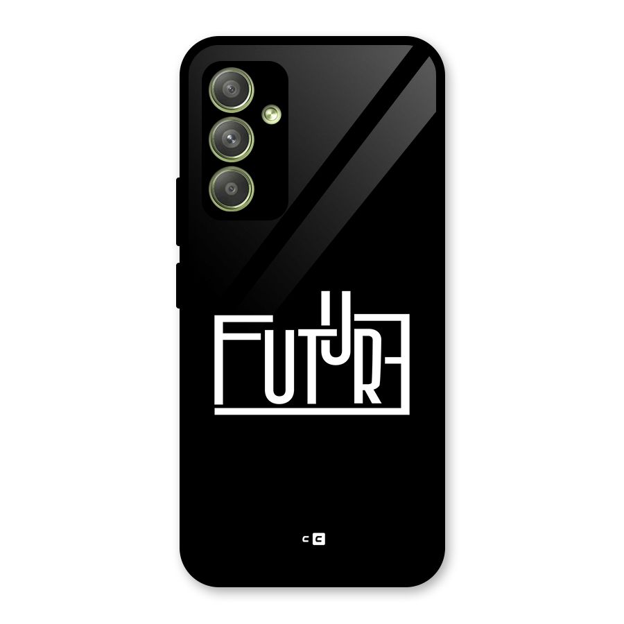 Future Type Glass Back Case for Galaxy A54