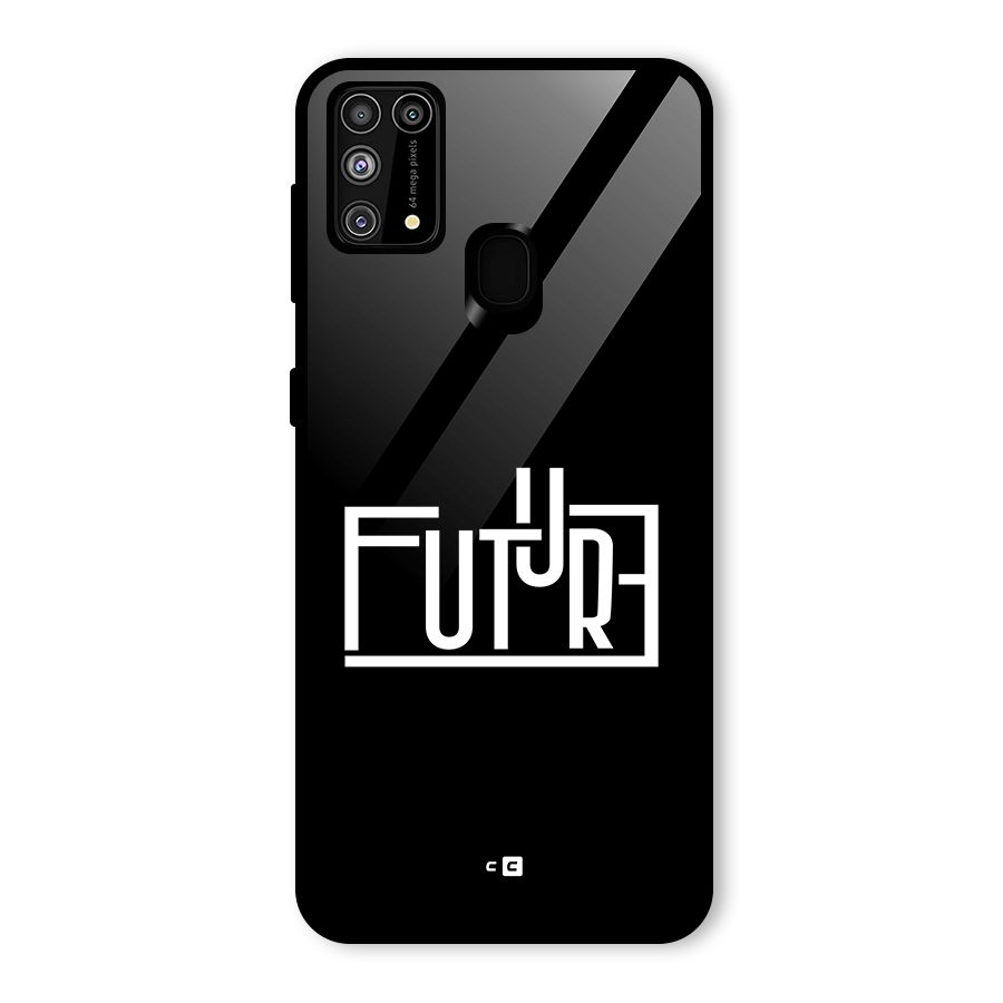 Future Type Glass Back Case for Galaxy F41