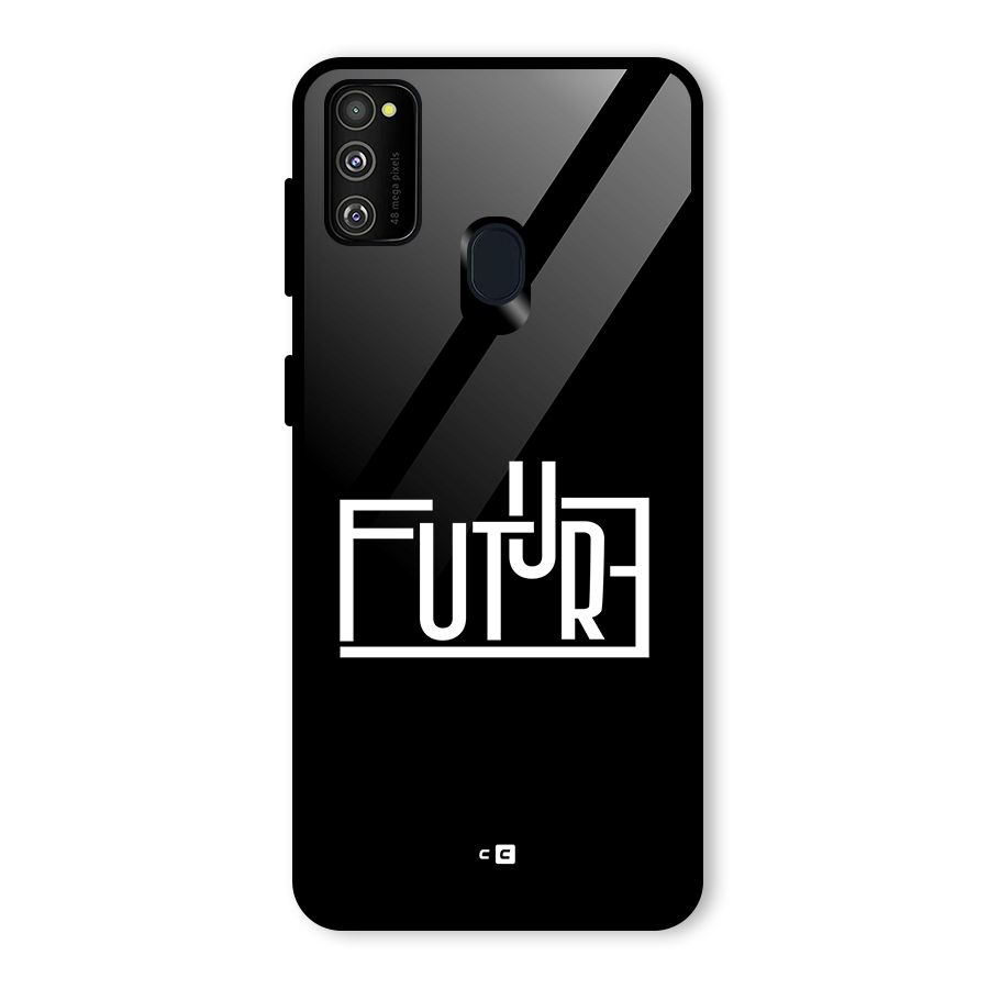 Future Type Glass Back Case for Galaxy M21